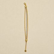 Perlée Brilliance bracelet full-length product view